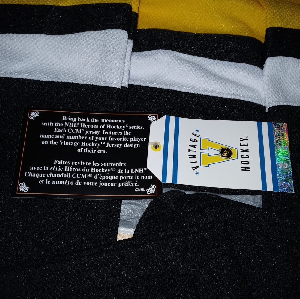 (Free Shipping)Mario lemieux .1992 Stanley cup final. champion.size L - Picture 7 of 9